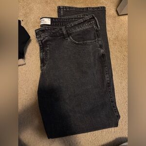 Hollister low rise black jeans